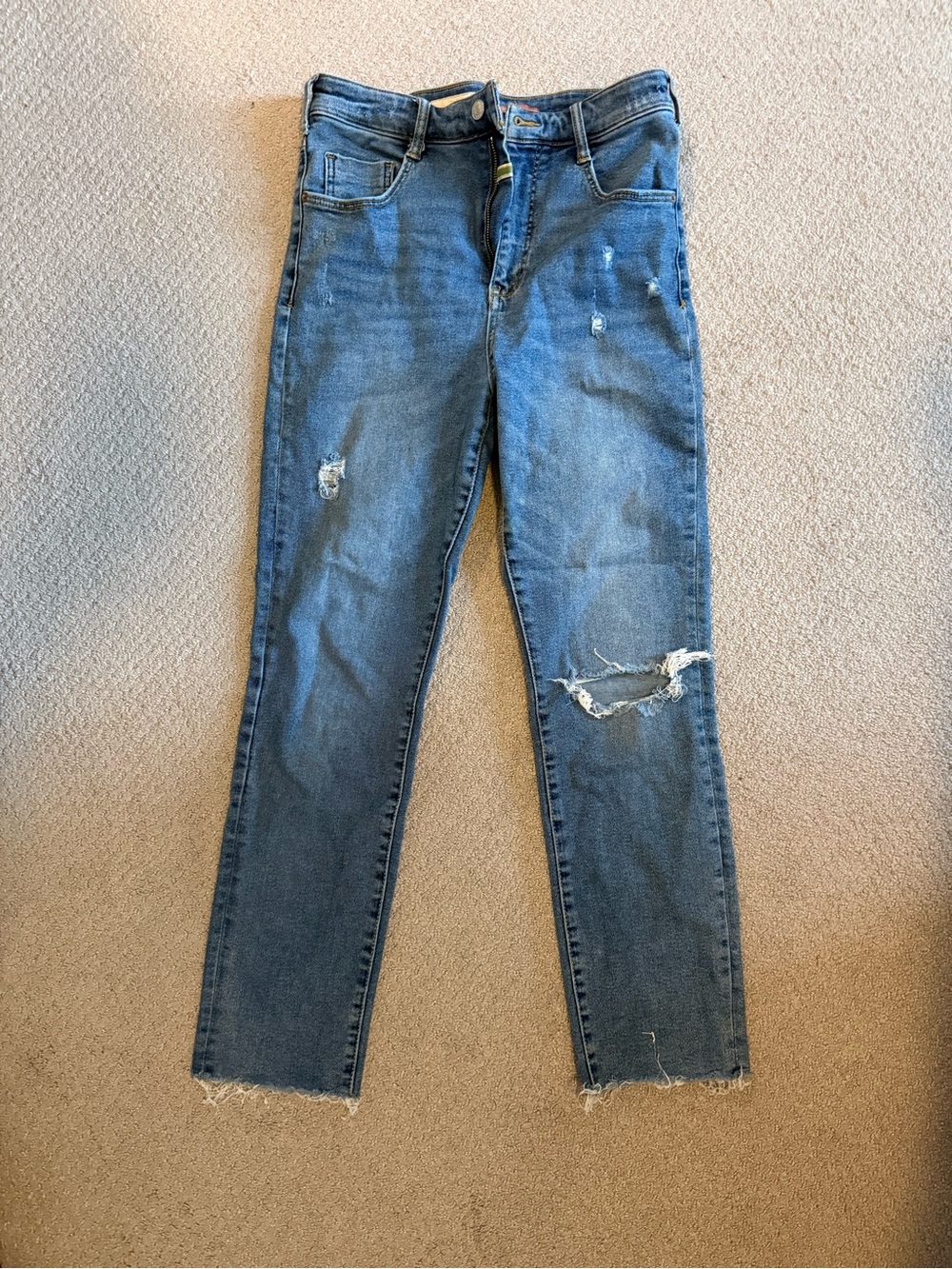 PILCRO high rise cigarette Jeans